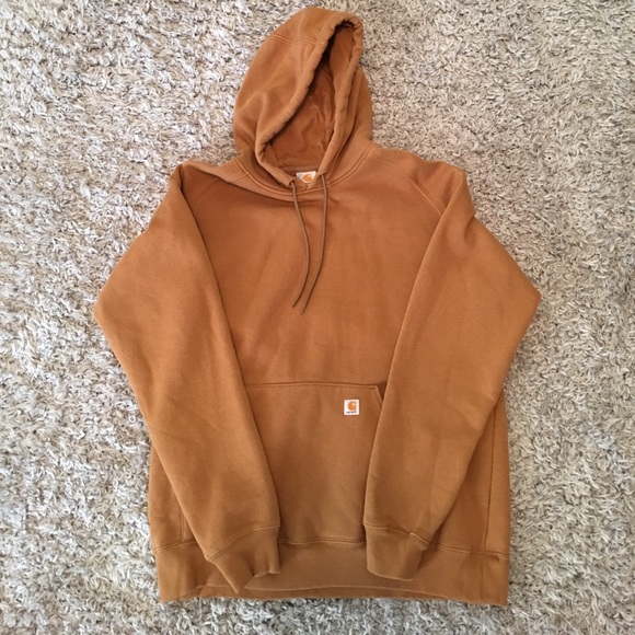 tan carhartt hoodie